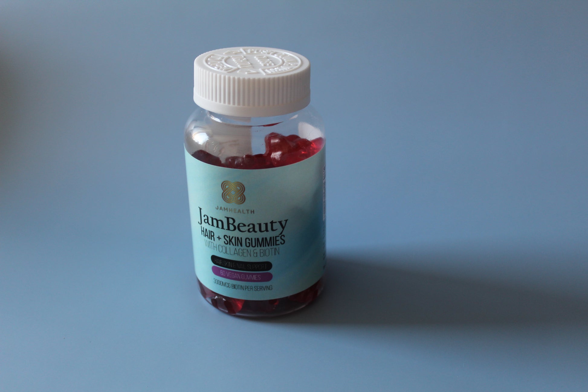 JamBeauty haarvitamines -  natuurlijke supplement voor haar, huid & nagel - 60 hair gummies - Jam Health