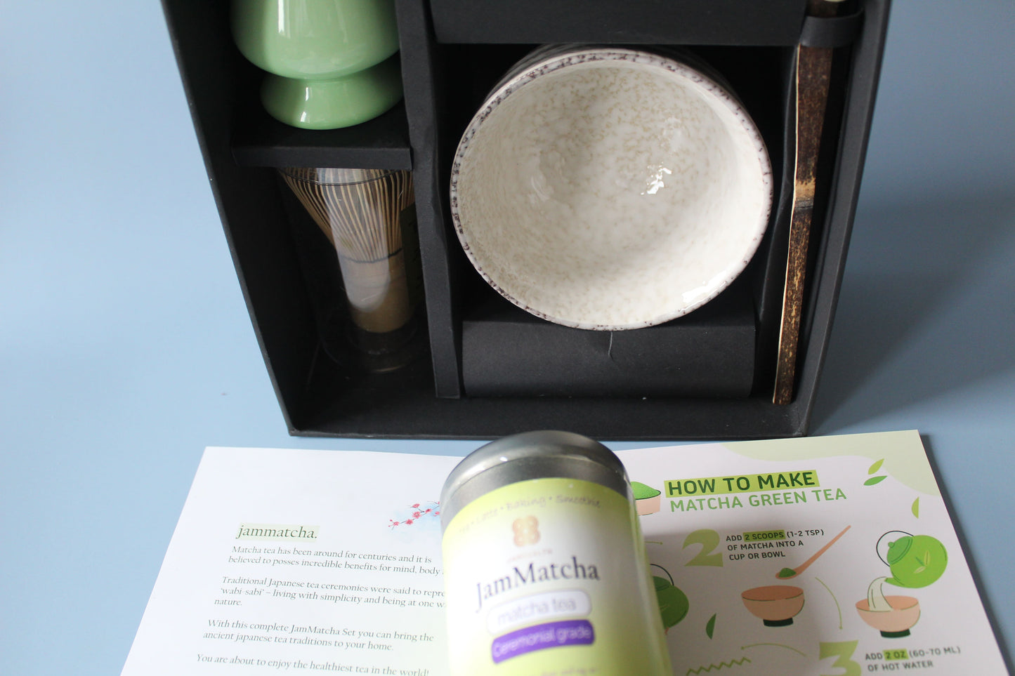 Matcha Set 5 Delig - Complete Cadeauset