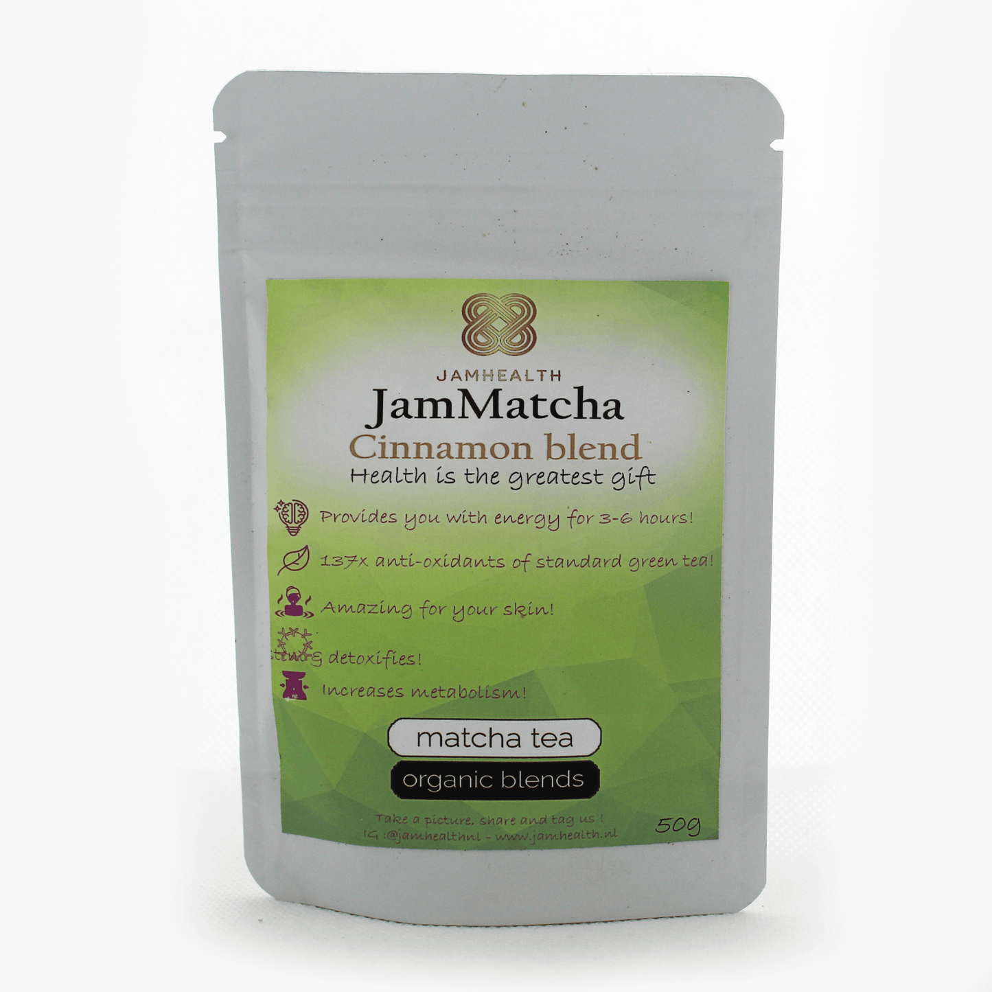 Matcha Blends 50g - Kaneel smaak