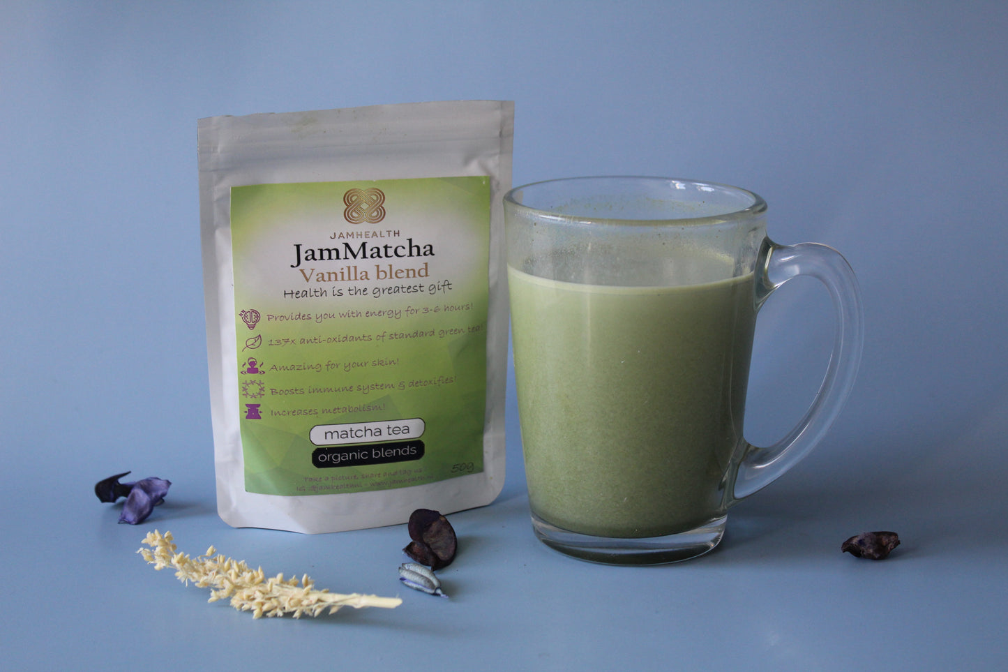 Matcha Blends 50g - Vanille Smaak