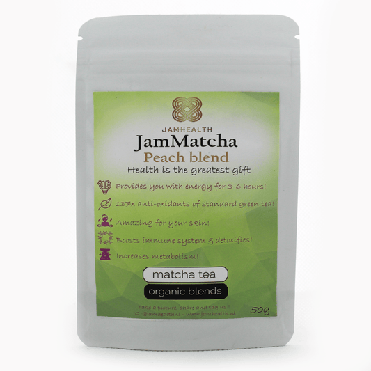 Matcha Blends 50g - perzik smaak