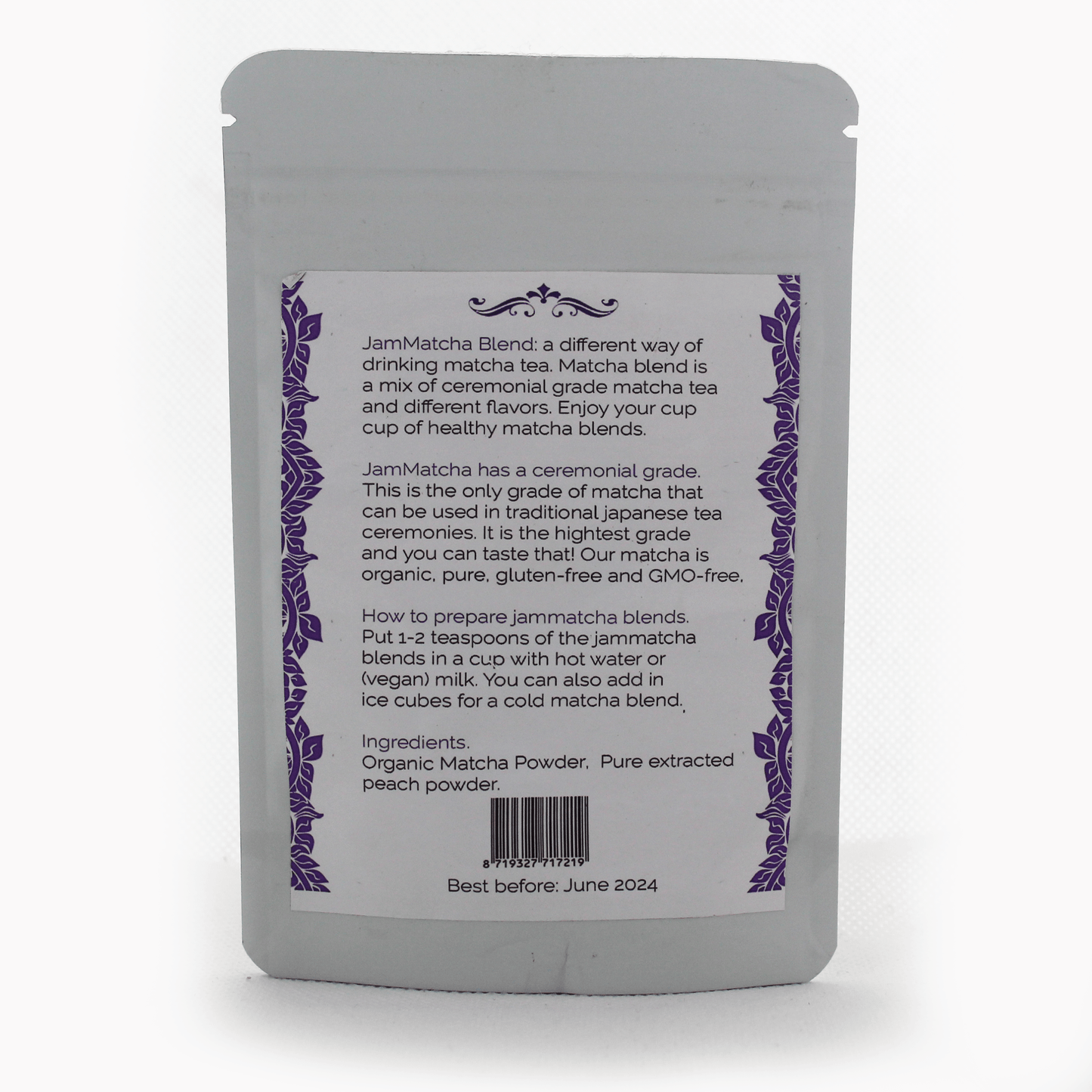 Matcha Blends 50g - perzik smaak